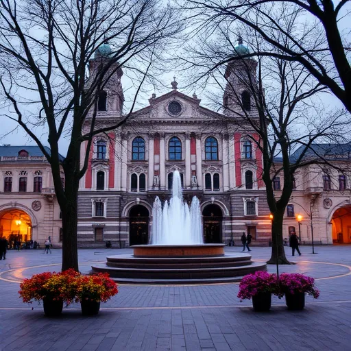 Barokk stílusú, gazdagon díszített fürdőszobai borítókép részletesen megjelenített, aranyozott és márványmintás dekorációkkal díszített fürdőszobaszettel, központban a mosdó alatti csapokkal és szelepekkel. A kompozíció monumentális falburkolatokkal, gothikus motívumokkal és finoman ívelt díszítőelemekkel tarkított, művészi fény-árnyék játékban gazdag háttérrel. A meleg színhatású paletta gazdag aranysárgákkal, mély barna árnyalatokkal és sötét türkiz színekkel teremti meg a kifinomult eleganciát. Az összhatás nyugodt, ünnepélyes hangulatú, ahol a barokk díszítmények modern feldolgozásban köszönnek vissza, hangsúlyozva a történelmi luxus és a korszerű vízvezeték-technológia harmóniáját. Apró részletek között található egy virágmintás selyemruhás kolibri, amely a csap felé nyújtja a csőrét, valamint egy gyertyafényes, antik stílusú mennybolt motívum a háttérben, szimbolizálva a tisztaságot és a varázslatot. A kép széles körűen idézi meg a múlt kifinomult luxusát, miközben a modern vízvezeték-illusztrációk és szerelvények eredeti szépséget és funkcionalitást sugároznak, bemutatva a vízvezeték-szerelés művészetét a barokk művészeti gazdagságával.