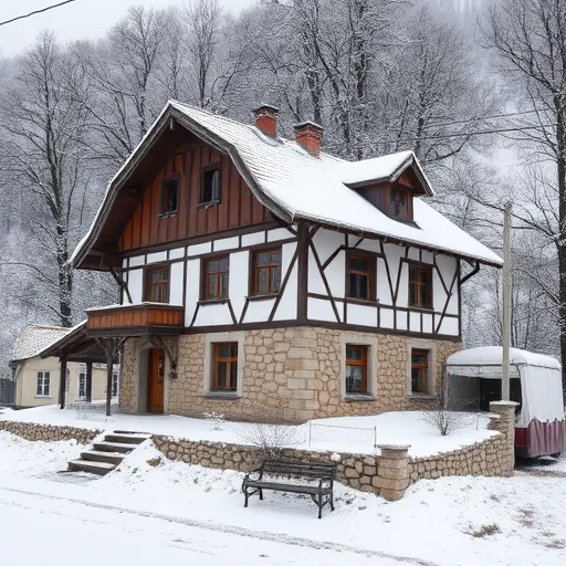 A sötét, gótikus stílusú művészi látkép, amelyen egy viktoriánus díszes szerkezetű Hajdu bojler termosztát látható, amint egy régi kovácsoltvas álmennyezeti padlóról lóg. A termosztát áttetsző, dombornyomott felülete gótikus motívumokkal van díszítve, hangsúlyozva a precíz hőmérsékletbeállítást, mintha egy mágikus, misztikus tárgy lenne. A háttér hűvös, masszív téglafalakkal és örökzöld szőlőfonatokkal van beborítva, melyeket árnyas ablakokon át szűrődő holdfényt pászmák világítanak meg, hintázva a szerkezeten. A jelenet nem tartalmaz embereket, de a nyugalom és a titokzatosság légköre átjárja a képet, a végtelen csend és a hideg lélegzet érzése keltve. Az árnyékos, korhű falak hangsúlyozzák a fénylő, díszes mikrorészleteket, a művészi stílus markaán a gothic elemeken alapul, fekete-fehér kontrasztokat alkalmazva, sötét kékes-szürkés tónusokat és réz- és bronzszíneket, kiemelve a technológia időtlen eleganciáját. Az overall vintage, mégis futurisztikus hangulatot áraszt, ahol a modern technológia és a gótikus misztikum harmonikusan ötvöződik, nyugalommal és mágikus részletekkel teremtve különleges látványt.