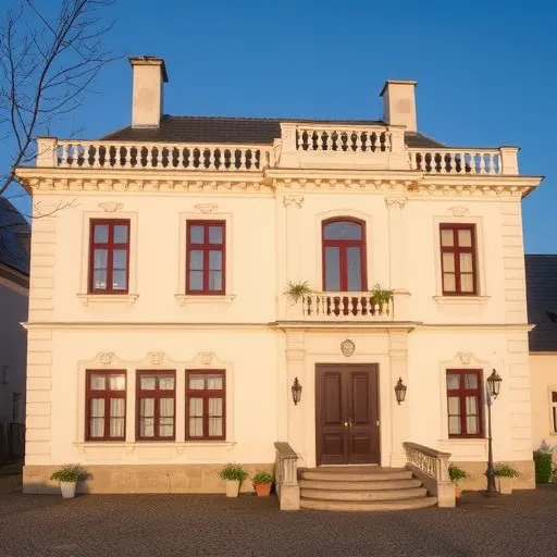 Egy renaissance stílusban megfestett műhely belseje, ahol egy szakértő szerelőmester, dús hajjal és bőrkötényben, ügyesen cseréli az Ariston bojler termosztátját. A háttérben finom faragott ívek és aranyozott díszítőelemek, valamint polcokon régi eszközök és kémcsövek láthatók, ami a technikai szakértelmet és a művészi kézművességet hangsúlyozza. A meleg barnák, mély vörösek és aranyló sárgák árnyalatai nyugalmat sugároznak, míg a finom megvilágításban látható fémöntő korsó vagy kehely egy csillogó olaj vagy fém felülettel kiemeli a professzionális munkát. Az egyik sarokban apró óraszerkezet vagy mérőeszköz díszíti a kompozíciót, utalva a pontosságra és a régi technikákra. A kép összhatása hangsúlyozza a technikai precizitást, a művészi esztétikát és a hagyományos szakmai értékeket egy időtlen, reneszánsz inspirálta környezetben.