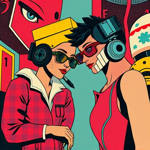 Színes pop-art stílusú blog borítókép a vízvezeték-szerelés világáról, bemutatva a lefolyók eldugulásának okait és megelőzését. A kép központi elemeként stilizált, geometrikus formákban rajzolt, élénk színű lefolyók és vízvezeték-rendszer szerepel, amelyek úgy összekapcsolódnak, mintha élő organizmusok lennének. A háttérben vibráló színű ikonok jelennek meg, mint kádak, mosogatók, csővezetékek, túlfűtött szifonok, eltömődött szűrők és vízcsöpögő csaptelepek, amelyek a problémákat szimbolizálják. Humoros részletek kaya figurák, például egy vízkígyó szemüvegben vagy egy vízcső bohócként, aki megelőzési tippeket mutat be, mint rendszeres karbantartás vagy szűrők cseréje. A dinamikus kompozíciót víz hullámok, buborékok és stilizált vízi effektusok fokozzák, kihangsúlyozva a víz és a probléma közötti kapcsolatot. Az élénk fény- és árnyékjáték, valamint a pop-art színpaletta energikus vizuális hatást kelt, hangsúlyozva a vízvezeték-gondok megelőzésének fontosságát játékosan és könnyen felismerhető módon.