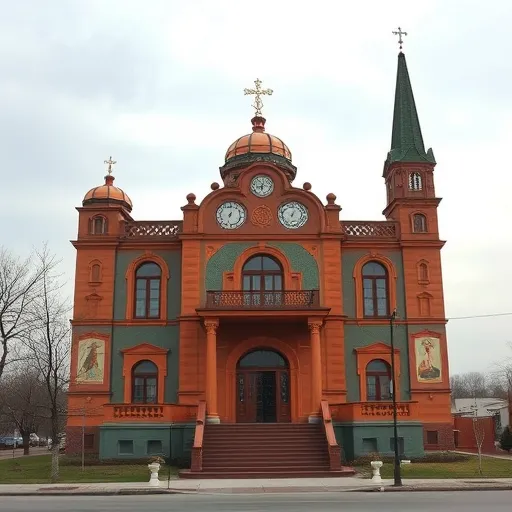 Egy élénk és részletes kép egy modern konyhában, ahol egy tapasztalt vízvezeték-szerelő hezitál a mosogatógép szennyvízcsatlakozásával. A háttérben nyitott paneleket, csővezetékeket és szerszámokat látunk, a falakon színes, mexikói falfestményekhez hasonló misztikus mintázatokkal, melyek a mexikói muralizmus stílusát idézik. A színek erőteljesek és meleg tónusúak, mint a vörös, narancs és barna, valamint élénk kék és zöld árnyalatok. A szerelő mosolyog, mintha egy humoros, de fontos feladaton dolgozna, miközben a szivárgás megoldására koncentrál, mint egy mágikus gépezetet javítva, stilizált geometrikus mintázatokkal és arany részletekkel, a muralizmus művészetének sajátos textúrájával. A háttérben a konyhai fal részletesen kidolgozott, ahol a csövek és szerszámok harmonikus módon ragyognak a színes, festményszerű textúrával. Az összhatás energikus, inspiráló és barátságos, a mexikói Aquatic Muralism stílust ötvözve, egyedi, művészi hangulatú kép, amely humorosan és mesei módon mutatja be a mindennapi problémákat és kihívásokat.