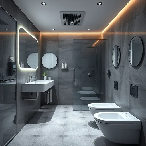Egy high-tech, futurisztikus blogborítókép az öblítőmechanizmus cseréjéről, amelyen egy nyitott modern WC-tartály látható részletesen megmunkált, csillogó mechanikus alkatrészekkel. A tartály belsejében finoman kidolgozott szerkezetek és precíziós részek láthatók, mintha egy művészi mérnöki laborban készült volna. A kép környezetében lebegő szerszámok, például csavarhúzók, csipeszek és szilikontömítések, elrendezve vagy figyelmesen elhelyezve, egy minimalista és futurisztikus stílusban. A háttér világos, enyhén csillogó, digitális fényt adó padlóra emlékeztet, ahol finom, elmosódott árnyékok szövik át a teret, hangsúlyozva a high-tech hangulatot. A színpaletta fehér, fekete, narancs és kék árnyalatokkal tör át, a technológia és tisztaság érzetét erősítve. A kép stílusában futurisztikus részletek, textúrák és színátmenetek találhatók, amelyek inspirálóan és vizuálisan lenyűgözően mutatják be a mechanizmusok világát. Minimalista emberi jelenlét nélkül közvetíti a tudományos és mérnöki kreativitást, kiemelve az alkatrészek precizitását és a technológiai tökéletességet.
