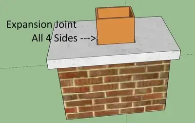 Why did my chimney crown crack?