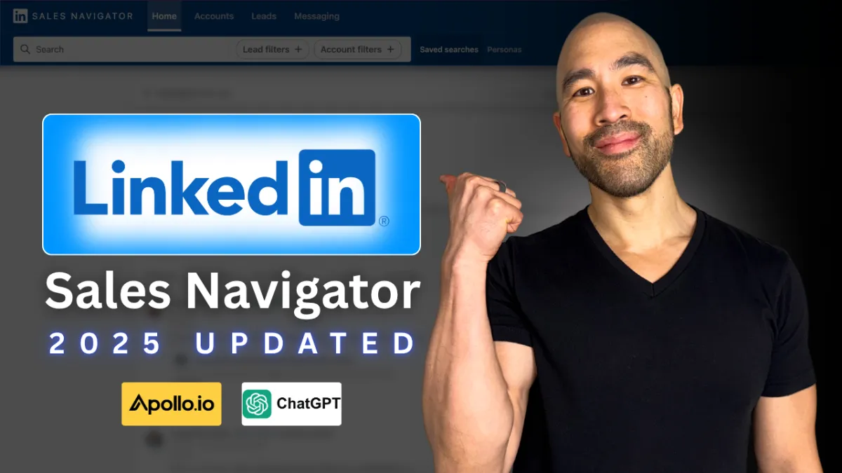 How To Use LinkedIn Sales Navigator To Generate Leads - 2025 UPDATED step by step tutorial with AI + Apollo