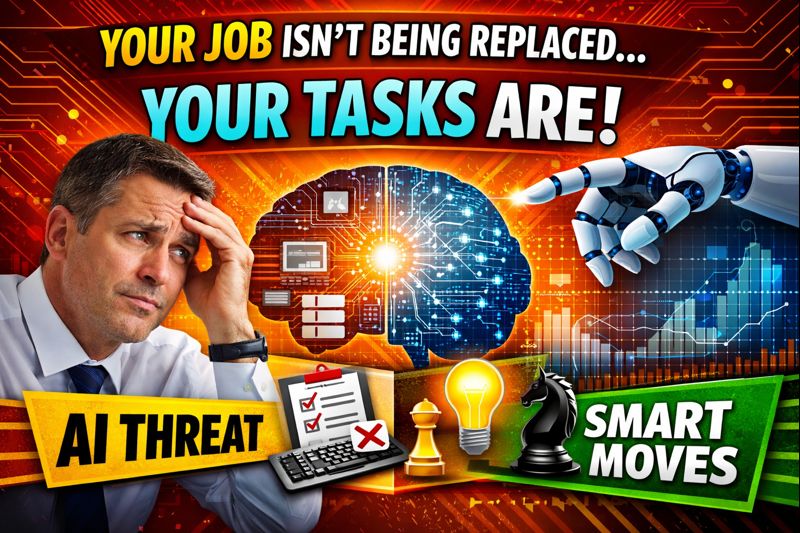 Your job isn't being replaced - you are