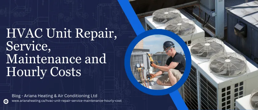 HVAC UNIT REPAIR, SERVICE, MAINTENANCE HOURLY COSTS IN 2023

