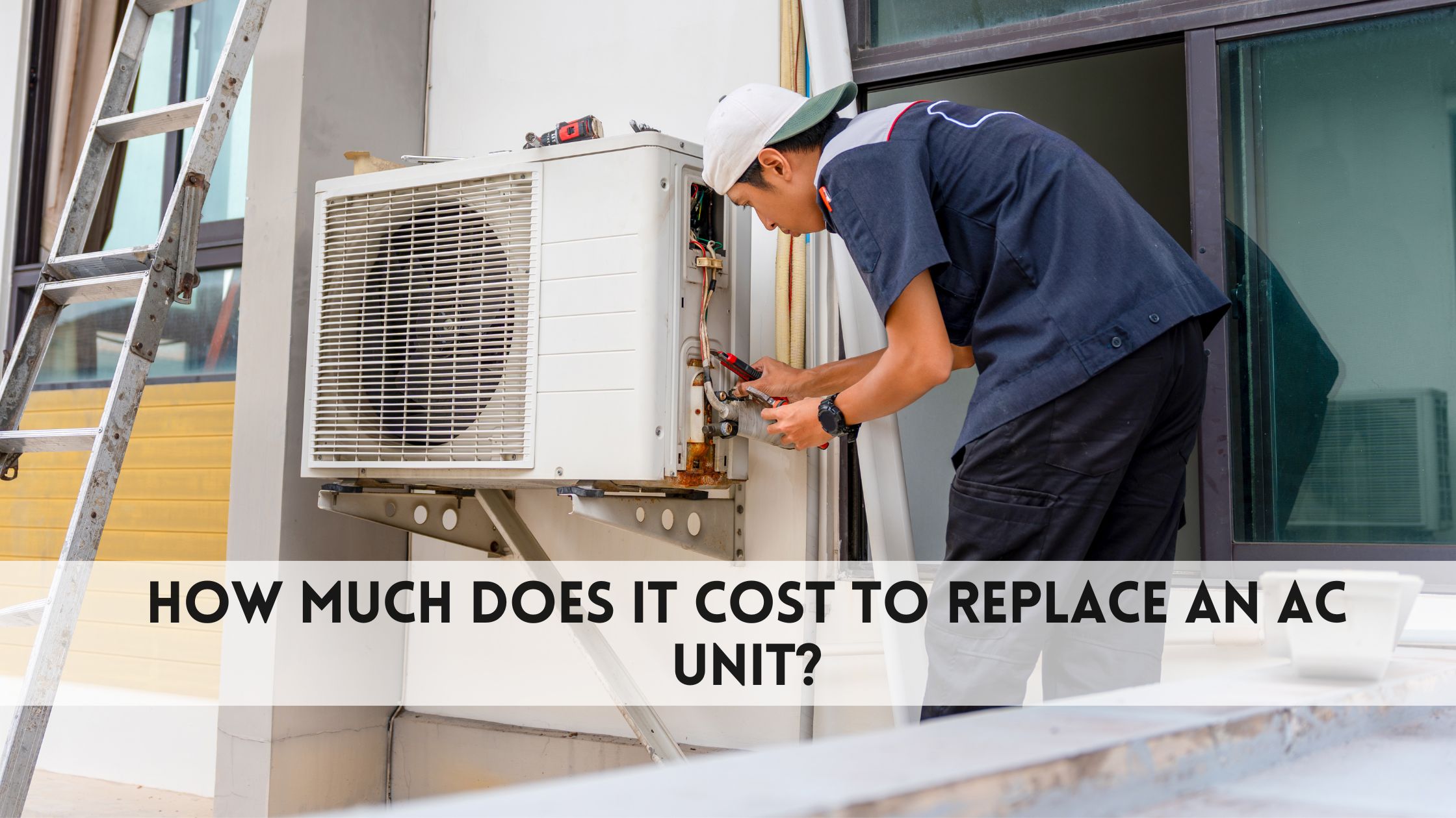 How much does it cost to replace an AC unit​