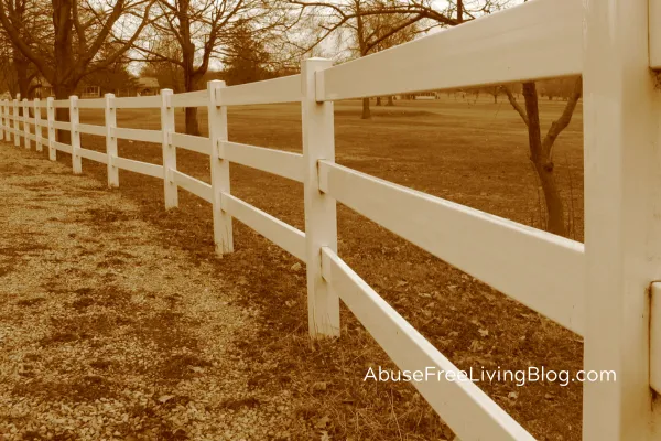 A Fence Symbolizing Boundaries