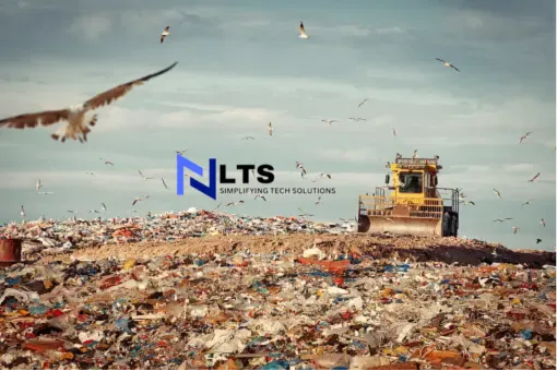 Landfill with NLTS logo