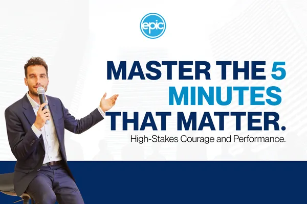 5 Minutes Before I Step on Stage... The Secret to High-Stakes Courage