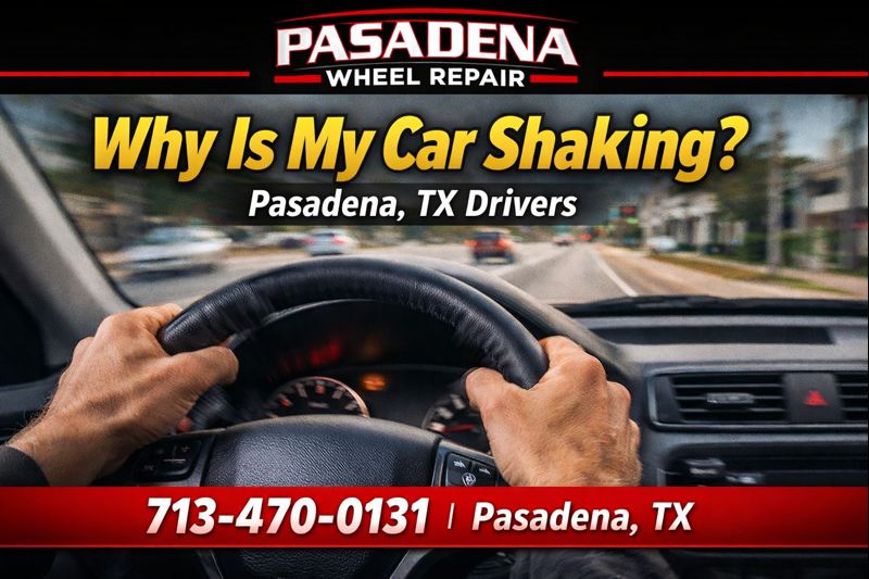 🚗 Why Is My Car Shaking When I Drive in Pasadena, TX?