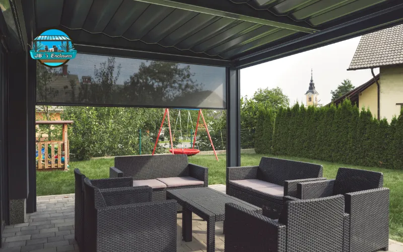 covered pergola for patio in Lebanon TN