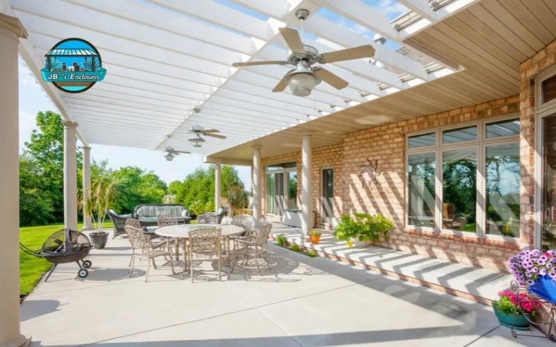 gazebo on concrete in Lewisburg TN