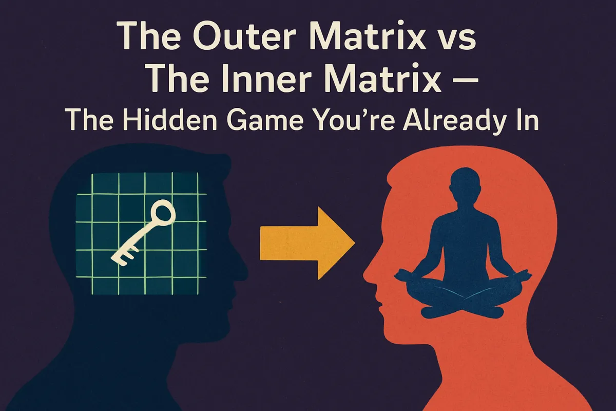 The Outer Matrix vs The Inner Matrix — The Hidden Game You’re Already In