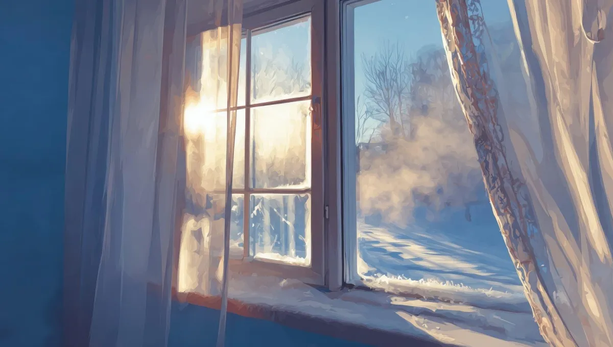 EnergyWise's interior storm window inserts block the drafts.