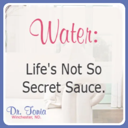 Water: Life's Not So Secret Sauce
