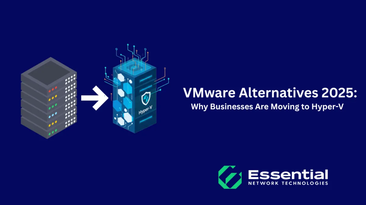VMware to Hyper-V migration illustration