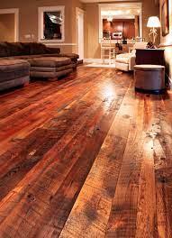 reclaimed hardwood floor