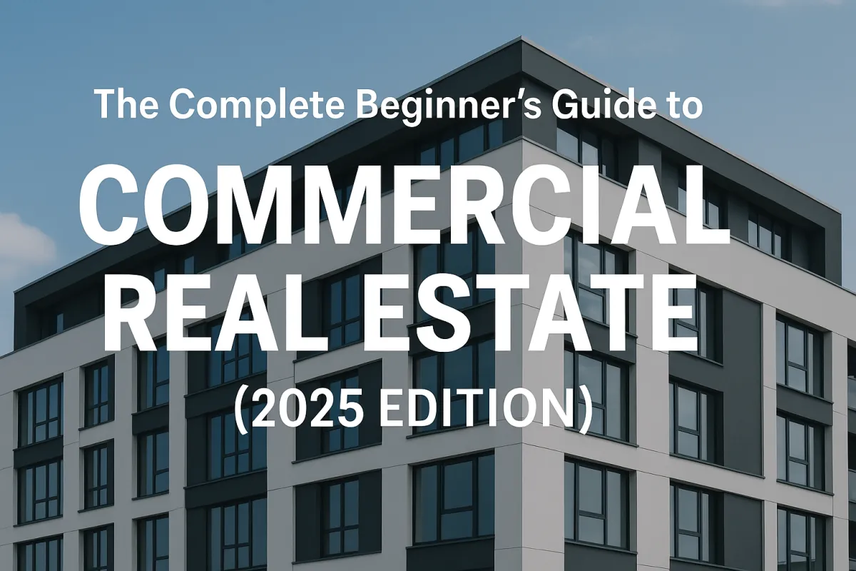 The Complete Beginner’s Guide to Commercial Real Estate (2025 Edition)