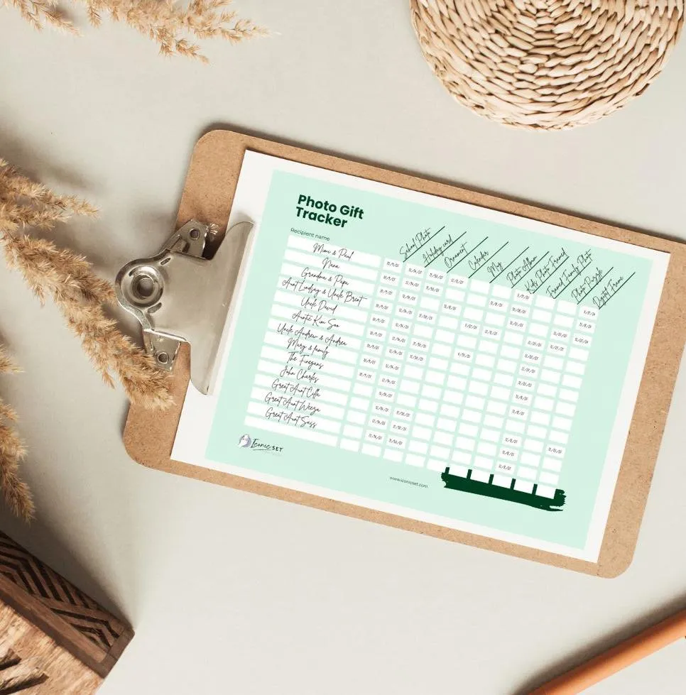 photo gift tracker