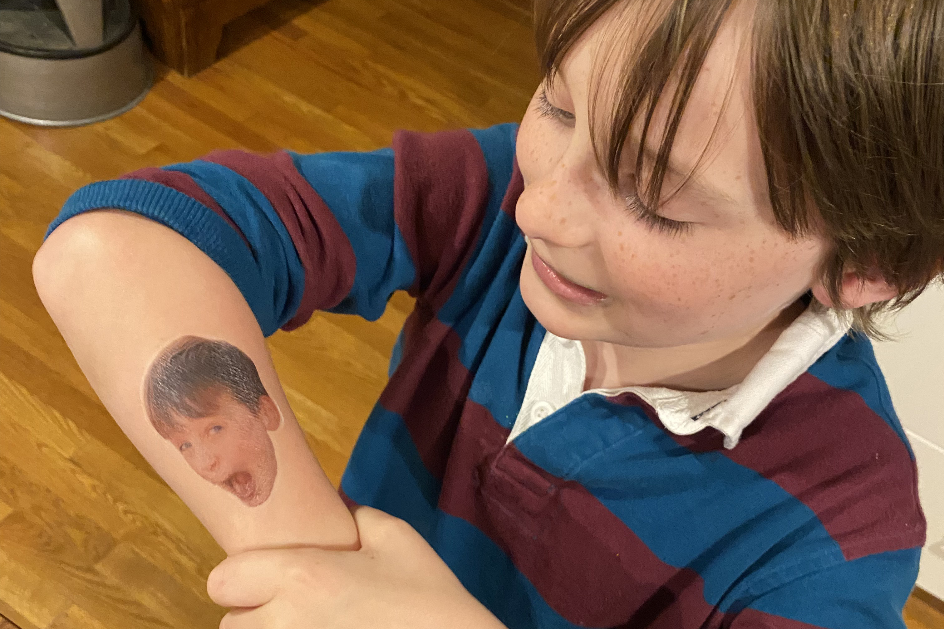 The Photo Gift That Got Grandma to Tattoo Both Arms