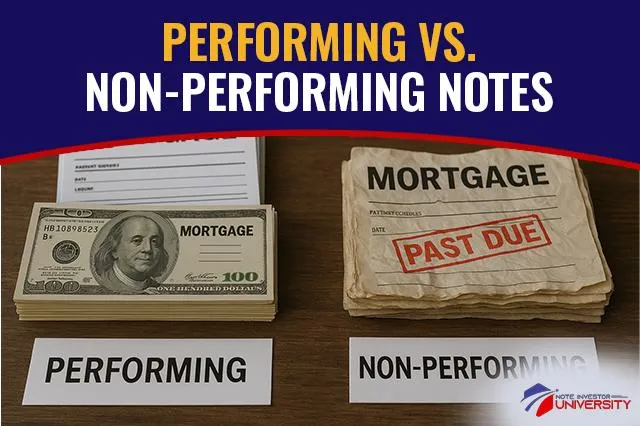 Performing vs Non-Performing Notes