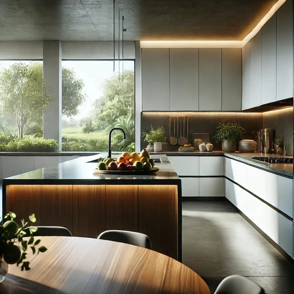 Kitchen design ideas in Seagrove Beach, Florida