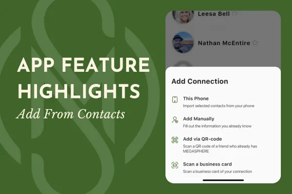 App Feature: Add from Contacts