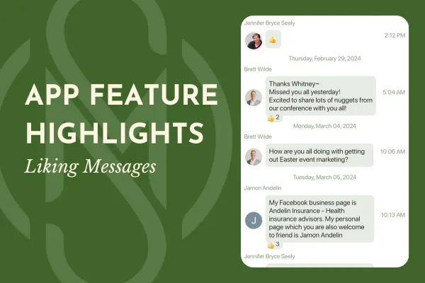App Feature: Liking Messages