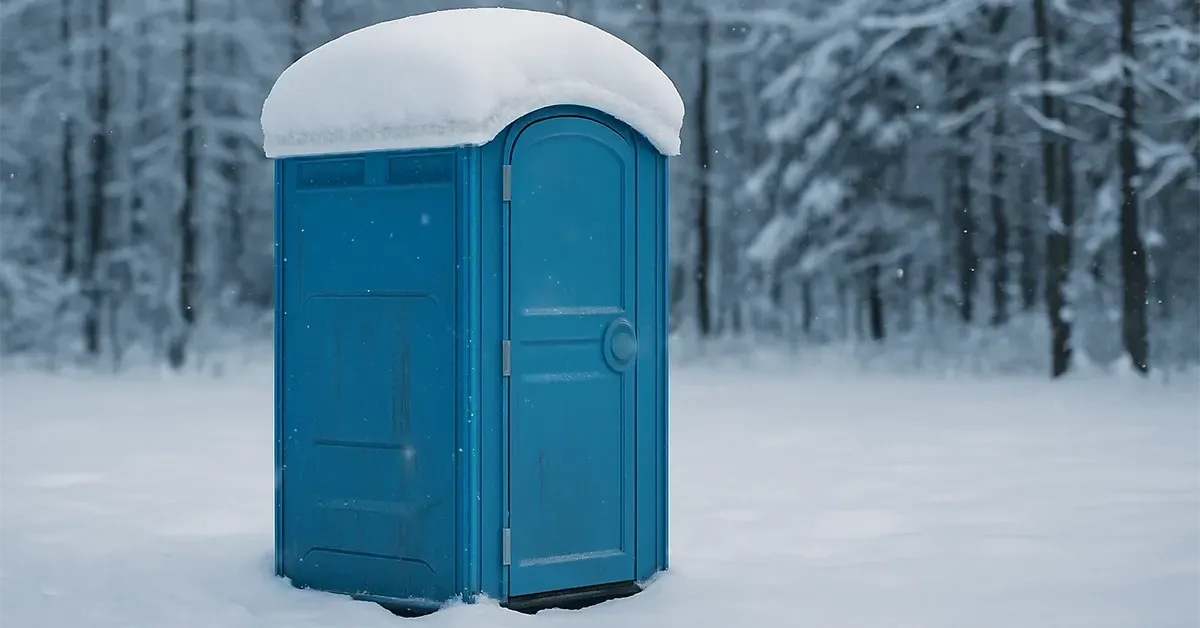 Why Porta Potties Fail at Cold Weather Events