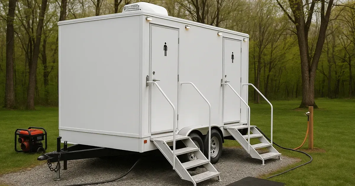 Restroom Trailer Setup Tips for Michigan Venues