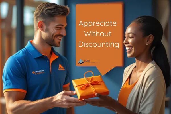 How to Show Appreciation Without Discounting Your Services