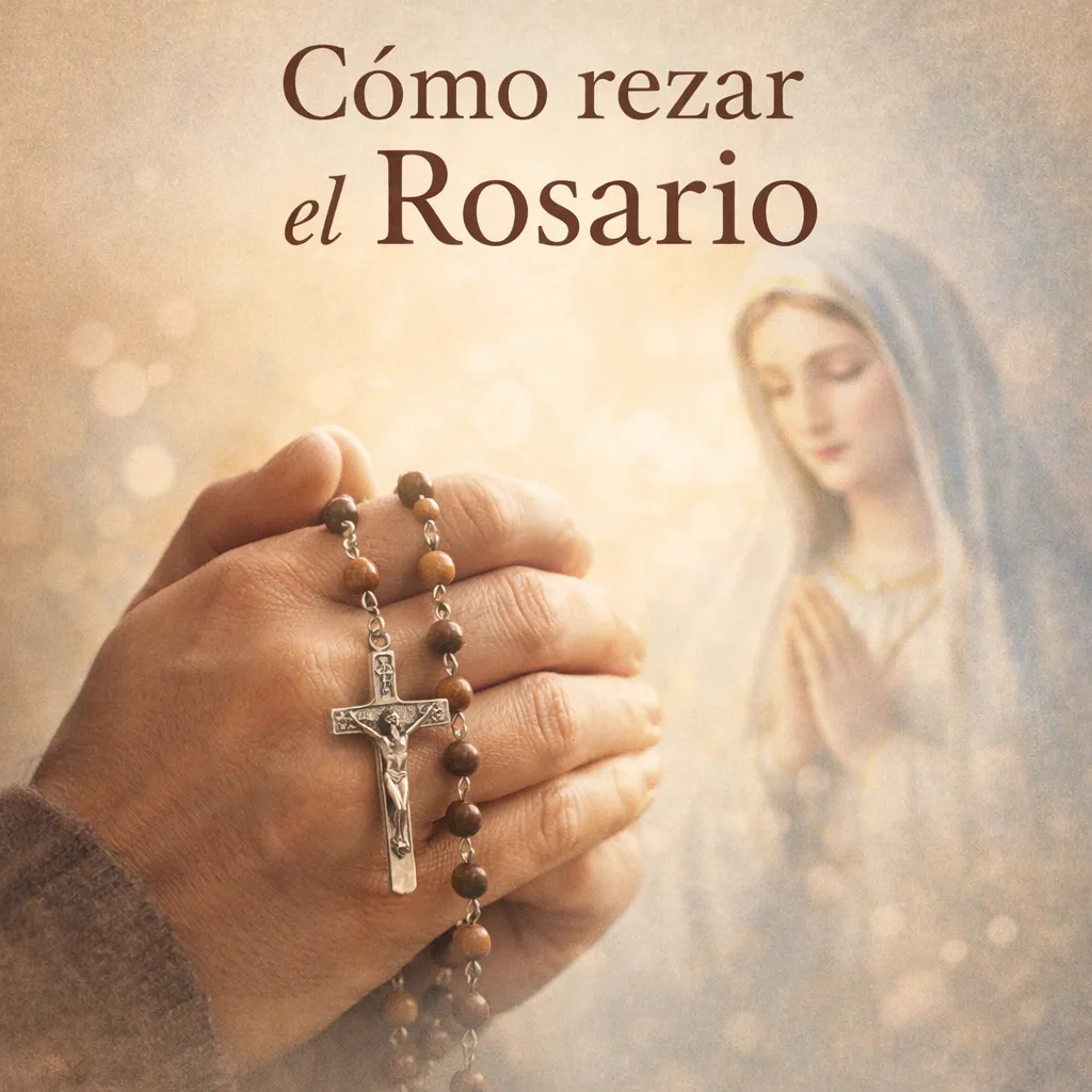 Cómo hacer oración con el Rosario paso a paso