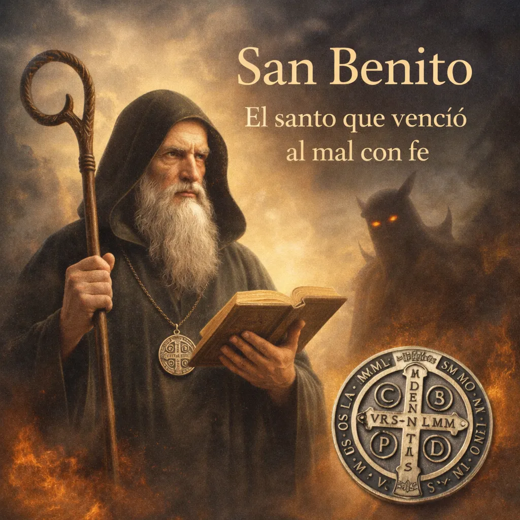 San Benito: El santo que venció al mal con fe