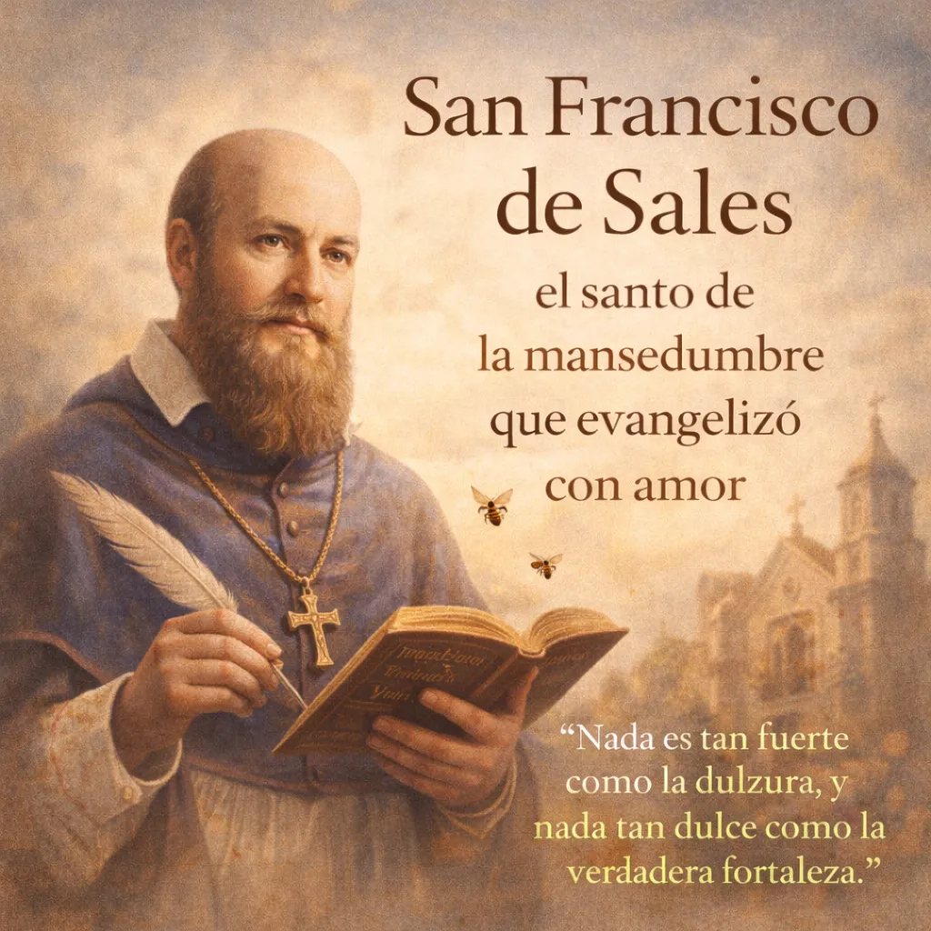 San Francisco de Sales: el santo de la mansedumbre que evangelizó con amor