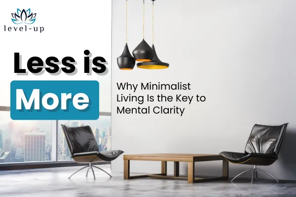 Person walking alone on a calm beach at sunrise representing minimalist living and mental clarit