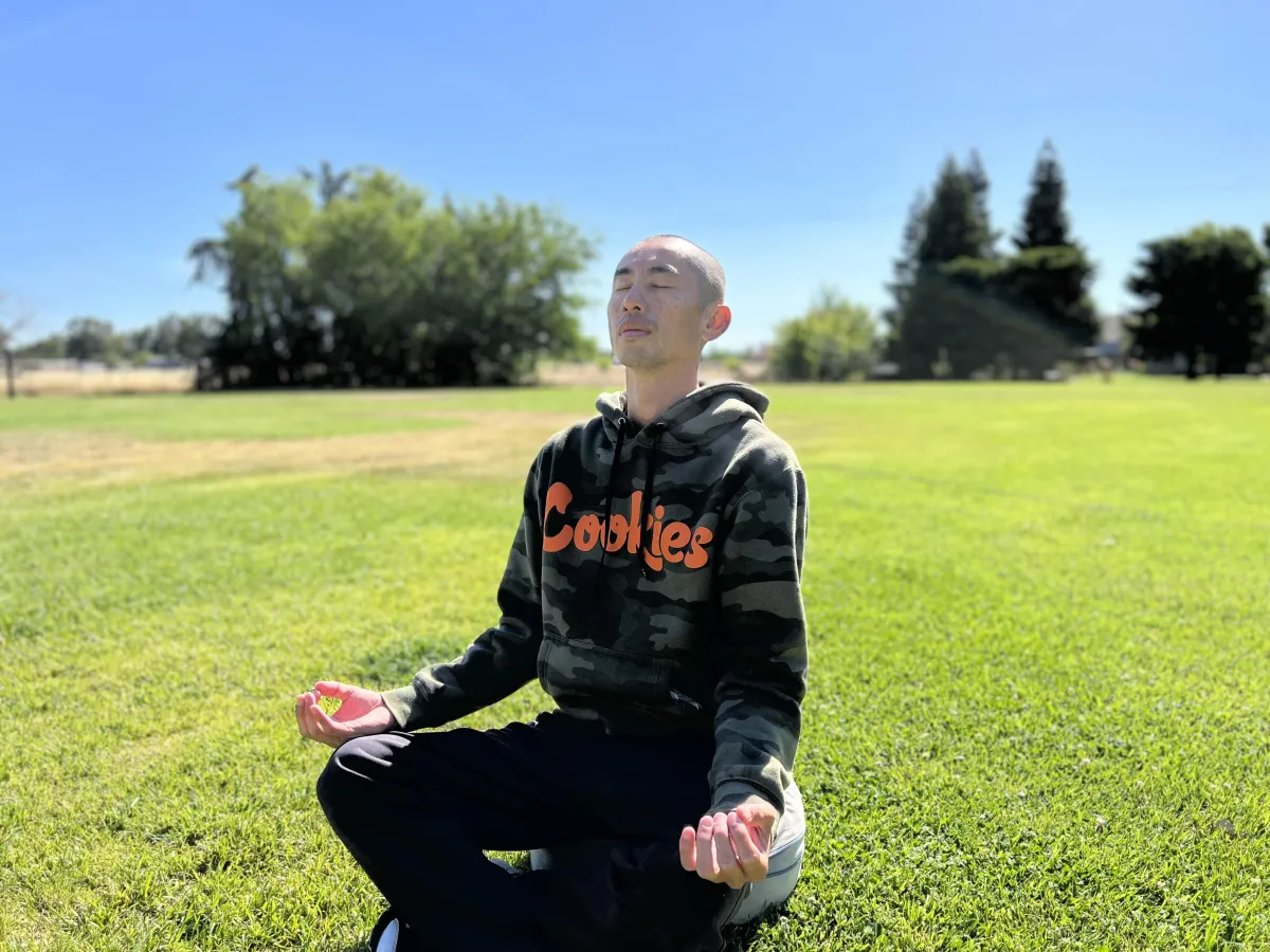 Meditating Pic