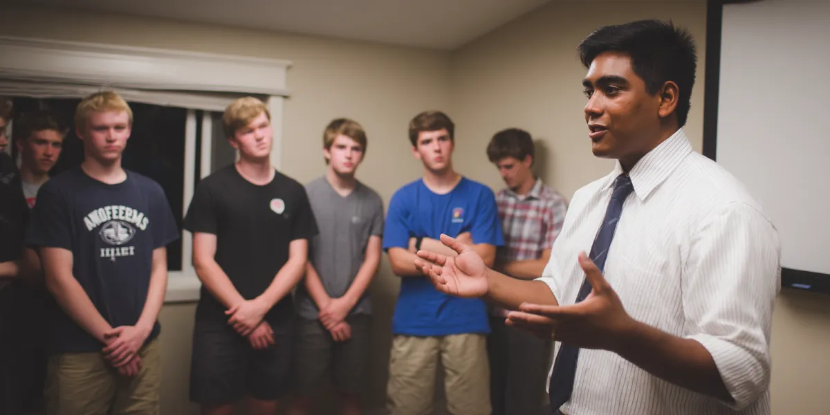 You're not afraid of public speaking at all