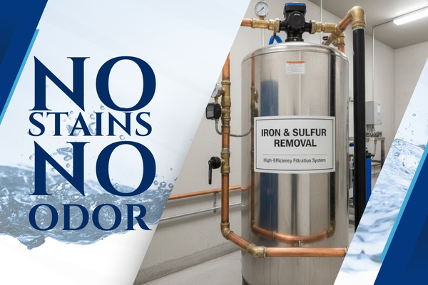 Eliminate Iron and Sulfur Odors with Specialized Filtration