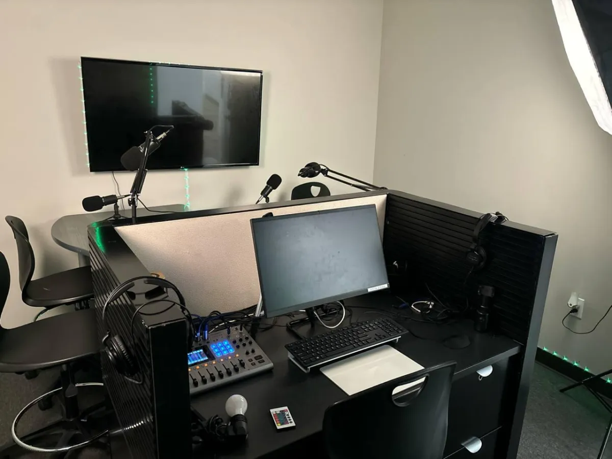 Podcast studio in snellville