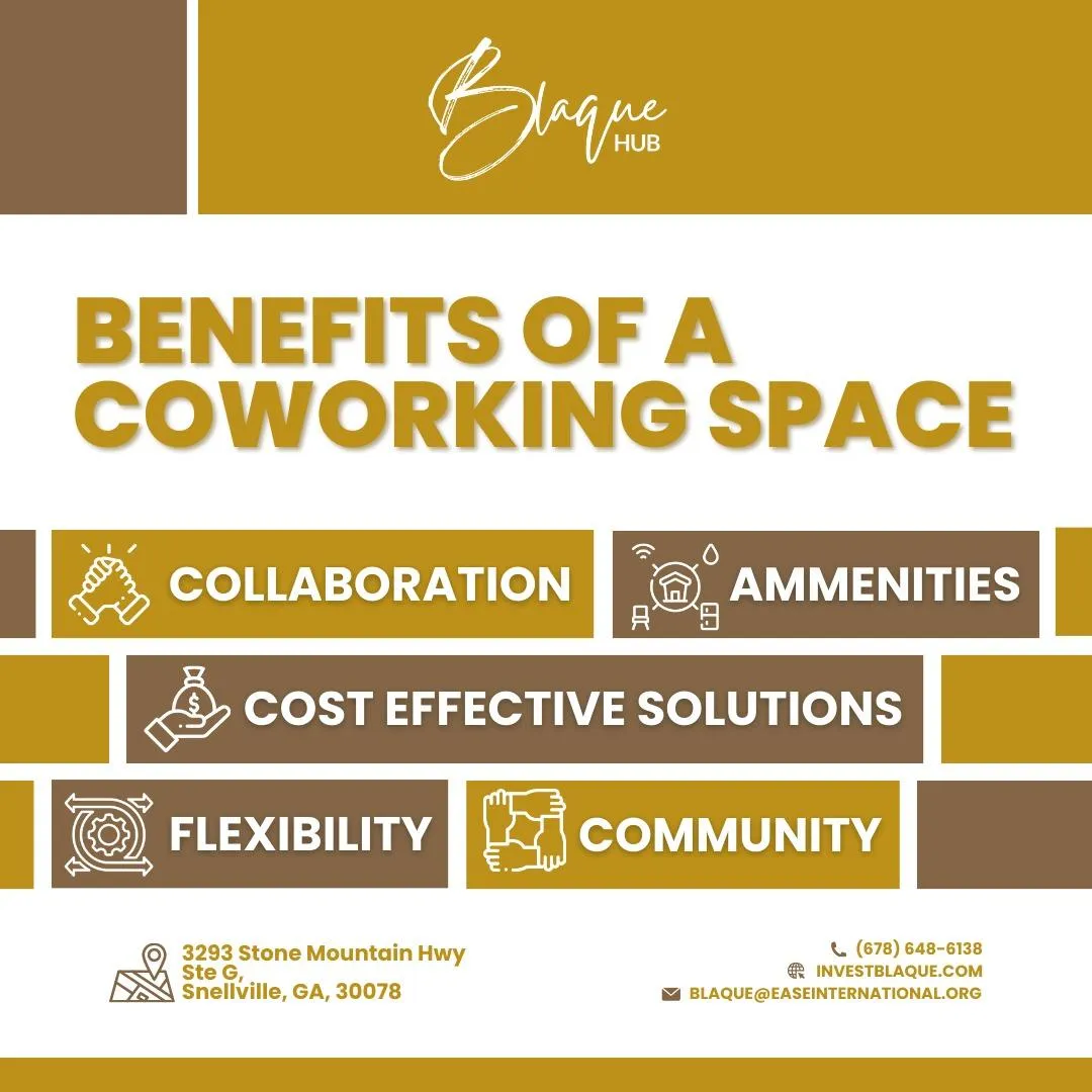 Benefits of coworking space