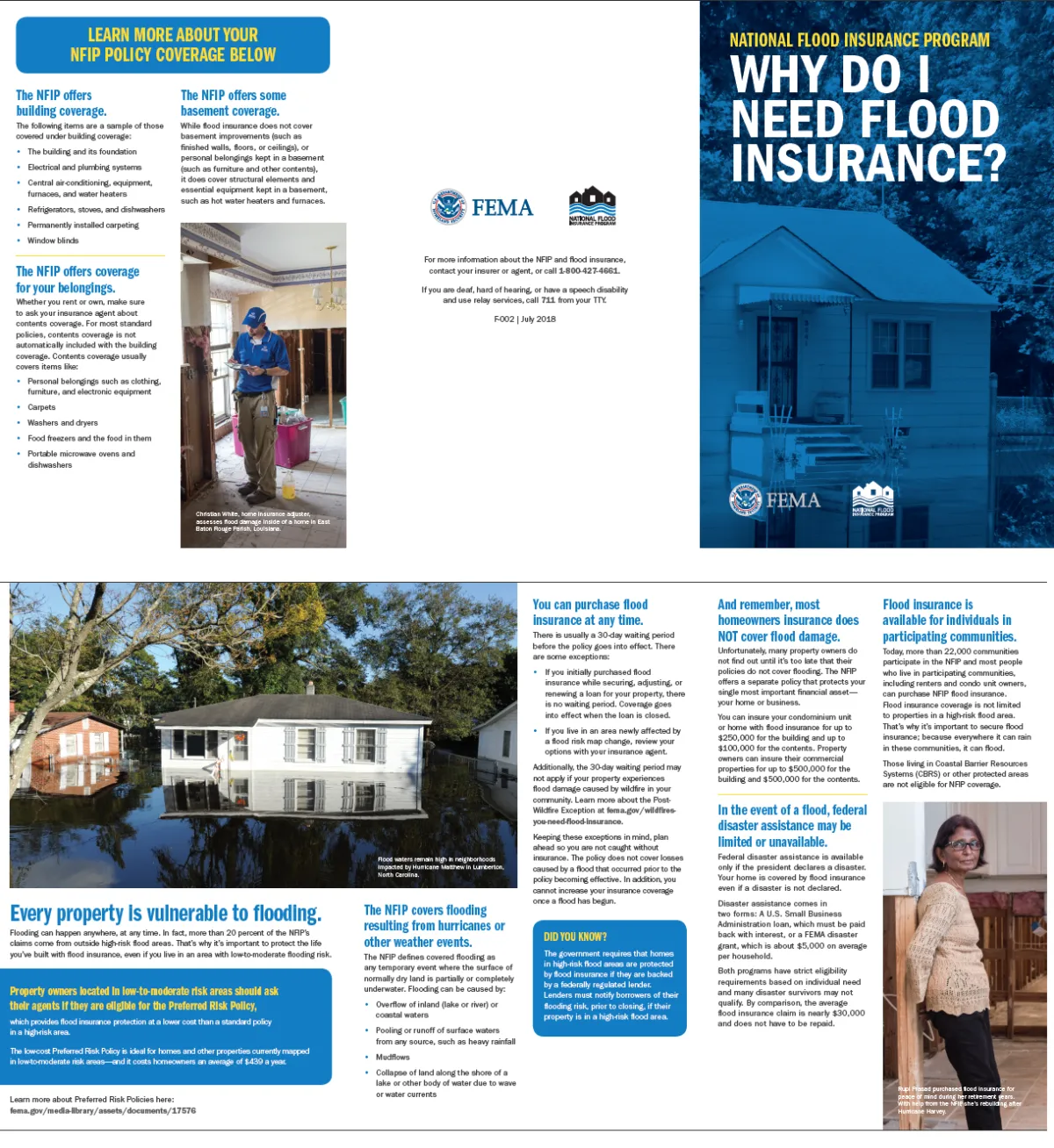 FLOOD INSURANCE . . . FROM THE EXPERTS