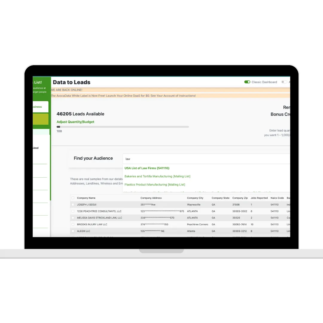 Sell B2B Leads