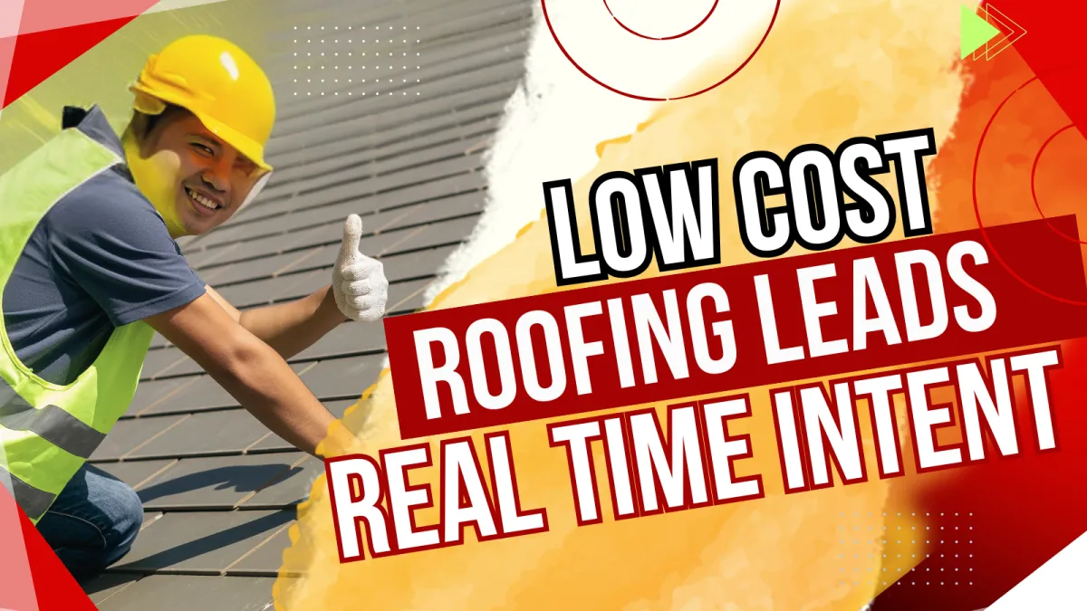 How to Generate Roofing Leads | Real Estate Seller Leads