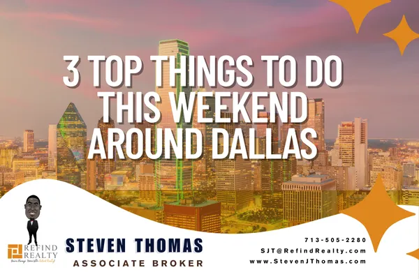 Three top events in Dallas this weekend including the Margarita Festival at Ferris Plaza, Family Fun Day at Klyde Warren Park, and shopping at the Dallas Farmers Market.