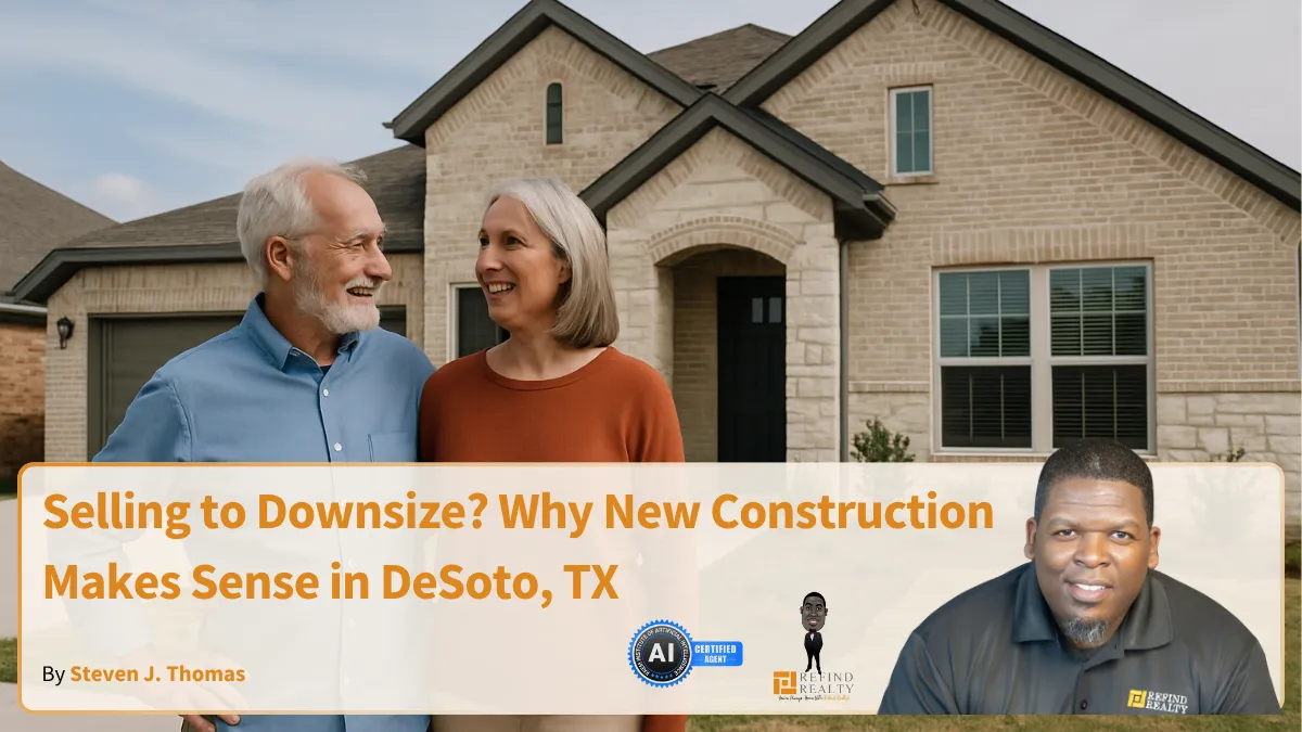 Selling to Downsize? Why New Construction Makes Sense in DeSoto, TX