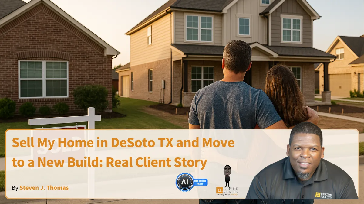 Sell My Home in DeSoto TX and Move to a New Build: Real Client Story