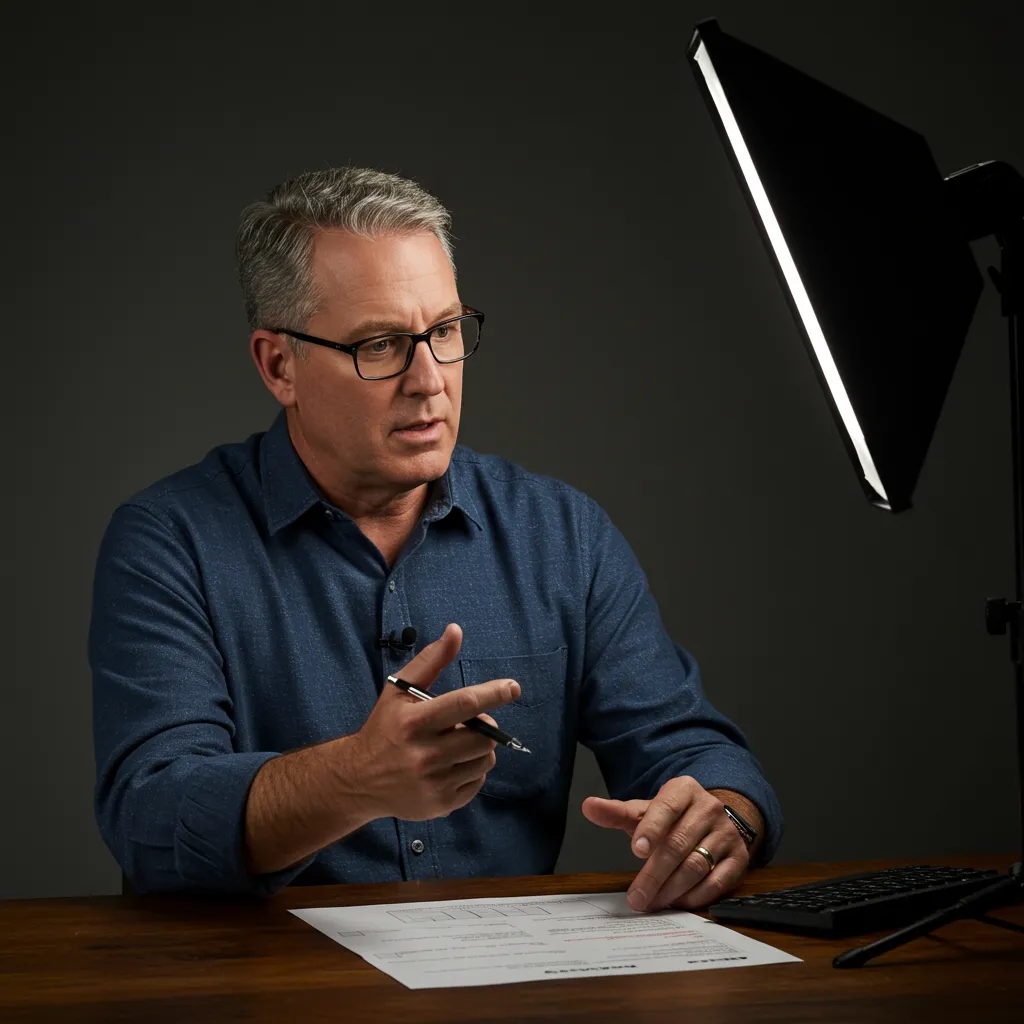 A real estate investor in Dallas reviewing a 1031 exchange timeline to ensure compliance with the 45-day and 180-day rules.