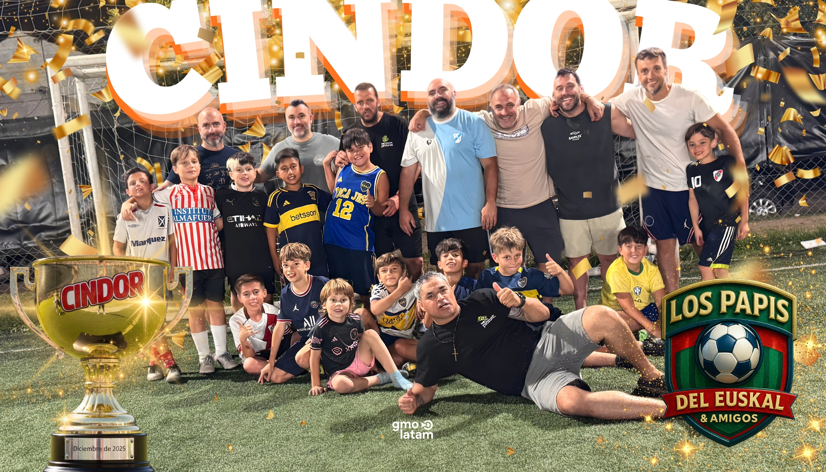 FRESCA Y RADIANTE VA LA CINDOR