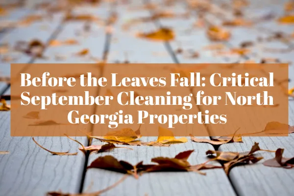 pressure washing fall